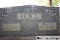 Herman F. Riddle