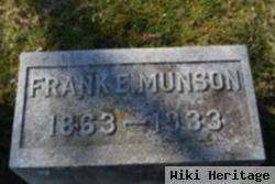 Frank Edwin Munson