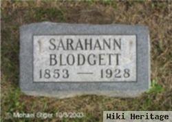 Sarah Ann Parker Blodgett