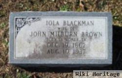 Iola Grigsby Blackman Brown