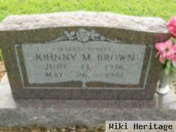 Johnny M. Brown