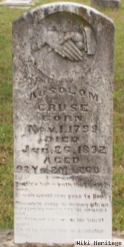 Absolom B. "a.b." Cruse