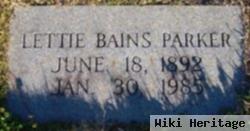 Lettie Lee Bains Parker