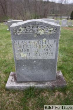 Clara Odell Patton Weatherman