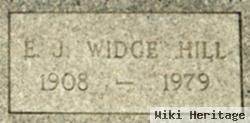 E. J. "widge" Hill