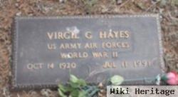 Virgil G Hayes