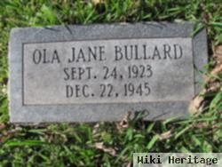 Ola Jane Bullard