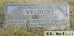 Huston V Weldon