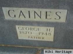 George H Gaines