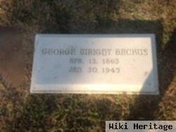 George Wright Backus, Sr