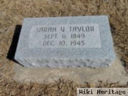 Sarah Villis Ong Taylor