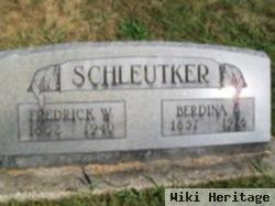 Fredrick W Schleutker