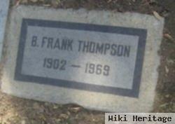 Benjamin Franklin "frank" Thompson