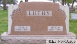 Effie M. Huffman Luthy