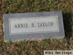 Annie B Taylor