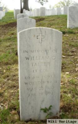 Ltc William D. Talter