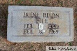 Irene Dixon Fite