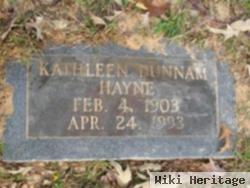 Kathleen Dunnam Hayne