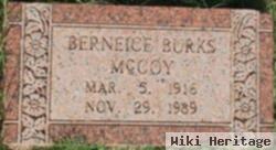 Berneice Burks Mccoy