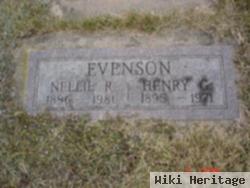 Nellie R. Hegwood Evenson