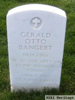 Gerald Otto Bangert