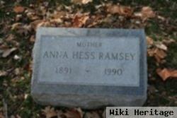 Anna Maria Hess Ramsey