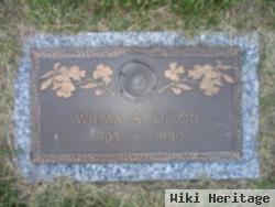 Wilma A. Dixon