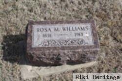 Roselinda Medora "rosa" Sheldon Williams