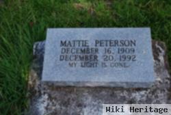 Mattie Peterson