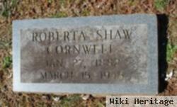 Roberta Jackson Shaw Cornwell