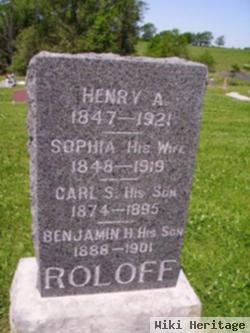 Benjamin H Roloff