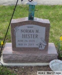 Norma H "mama" Delong Hester