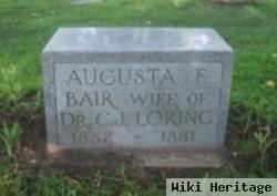 Augusta F Bair Loring