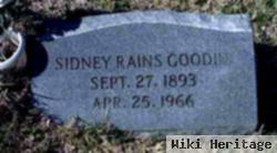 Sidney Rains Goodin