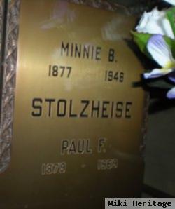 Minnie Belle Tusing Stolzheise