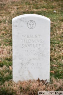 Ltc Wesley Thomas Saville