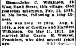 John C Wilkinson