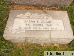 Sarah Frances Baldridge Wilson