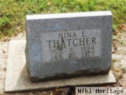 Nina E. Thatcher