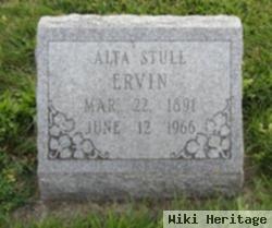 Alta Josephine Stull Ervin