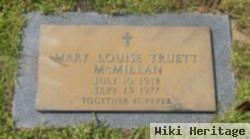 Mary Louise Truett Mcmillan