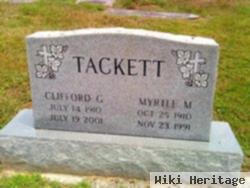 Myrtle M. Tackett