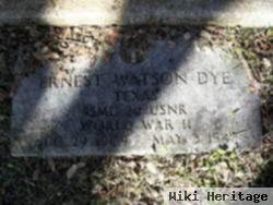 Ernest Watson Dye