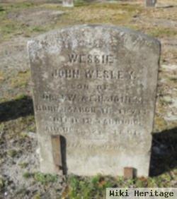 John Wesley "wessie" Jones