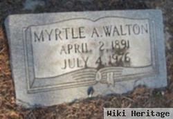 Myrtle A Walton