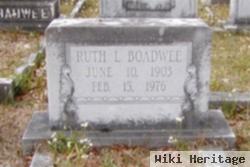 Ruth L Boadwee