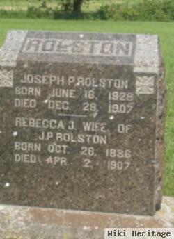 Rebecca J Edwards Rolston