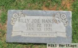 Billy Joe Hanson