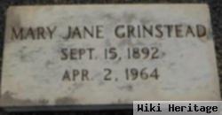 Mary Jane Grinstead