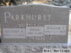 Hannah A. Parkhurst